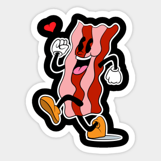 Matching Couple Bacon Eggs Perfect Pair 4b Sticker